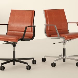 Mesh version of the Nulite executive chair