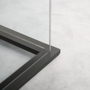 Four way junction module with circular profile in the Quadrifoglio system