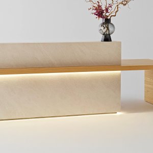 Thick top of the Kyo Reception by Martex drawing one line