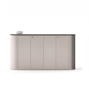 Otto desk by Martex in Fenix finish