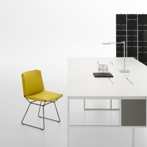 PC stand with castors from the MDF Italia 20.Venti range