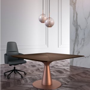 Round Metar table 160 cm for senior huddles