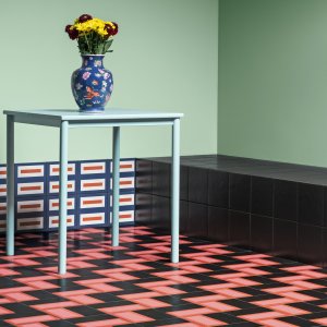 Marghe Half White half-size format from Mattonelle Margherita by Mutina