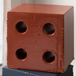 Bloc Blue block in glossy glaze