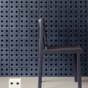 Bloc Natural block in hand-extruded terracotta