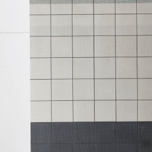 Tape collection Cobble White pattern on white base tile