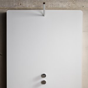 Opus rain showerhead paired with the thermostatic shower set, polished