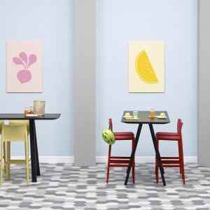 Arki-Table outdoor version with exterior powder coating
