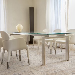 Ester 691 side chair, 48 cm wide, in a corporate meeting room
