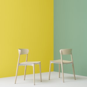 Armchair version with armrests