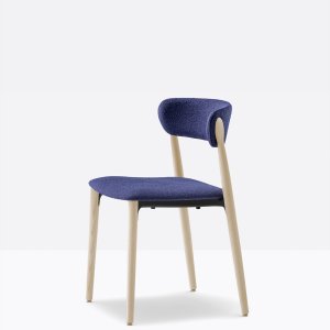 Plywood seat and backrest of the Nemea