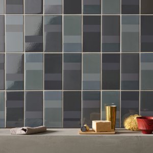 Full-height Diarama accent wall