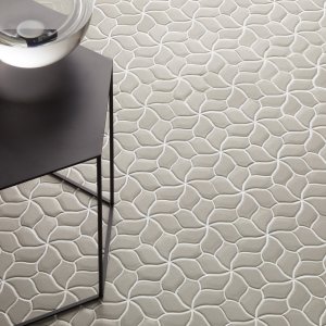 Botanica White Matt wax mosaic by Yoshioka