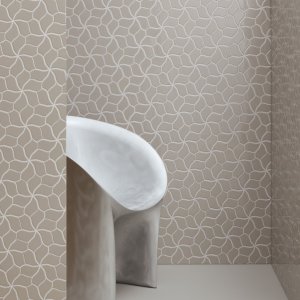 Botanica Grey Glossy with light reflections