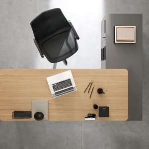 Pigreco managerial desk by Mario Mazzer for Martex