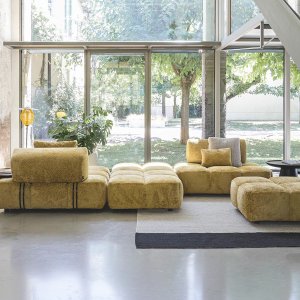 Maxi centre element of Qubik, 154 cm deep