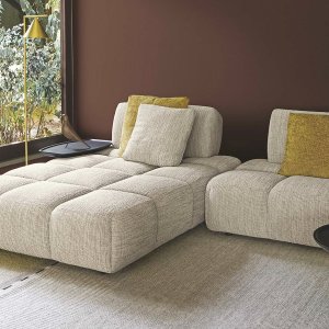 Rounded cube cushions of the Qubik seat