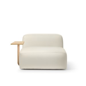 Soft side profile of the One Hundred seat module by Quinti