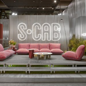 Brezza S•CAB outdoor armchair, design Alessandro Stabile