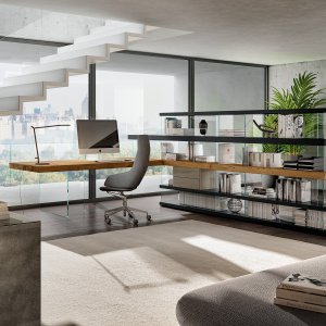 Home study furnished with the Air Desk