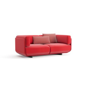 Single-material Shaal ottoman with removable cover