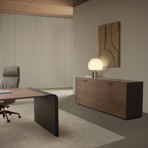 Black stained beech plywood drawers