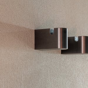 Stainless steel hooks and accessories from the Sixty range