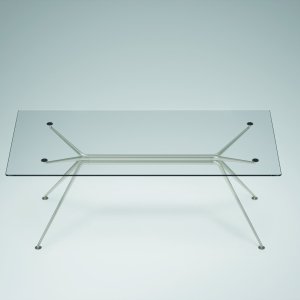 Cosmos designer office table by Tecno in a university library setting