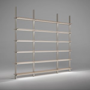 Cosmos shared workstations with integrated cable management