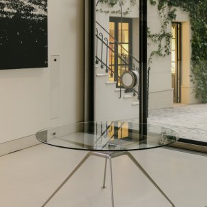 Cosmos double beam table configured for a boardroom