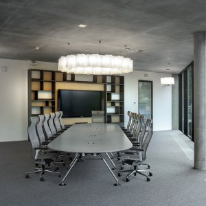 Nomos composition combining desks and side return tops