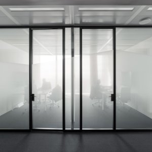 Motorised Venetian blind inside the W80 double glazing