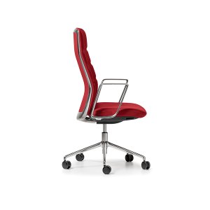 Light five-spoke polished base beneath That’s it Executive