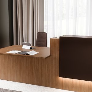 Accessible lowered module within a long Z2 by Quadrifoglio reception run