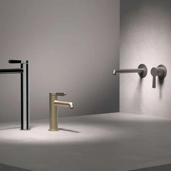 Fantini tap with PVD finish in a premium Indian project