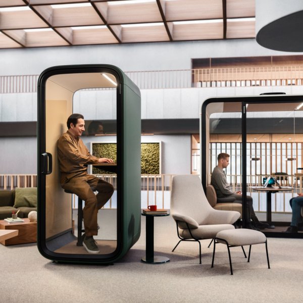 Framery soundproof pod in a premium office