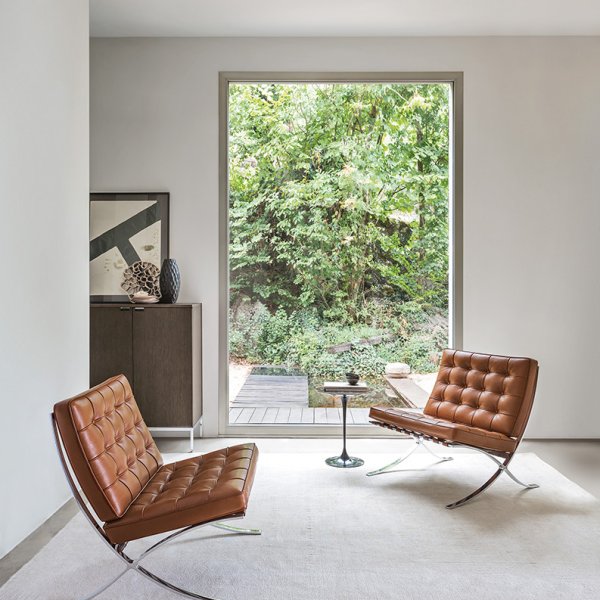 Knoll icons and office systems across a premium Indian project