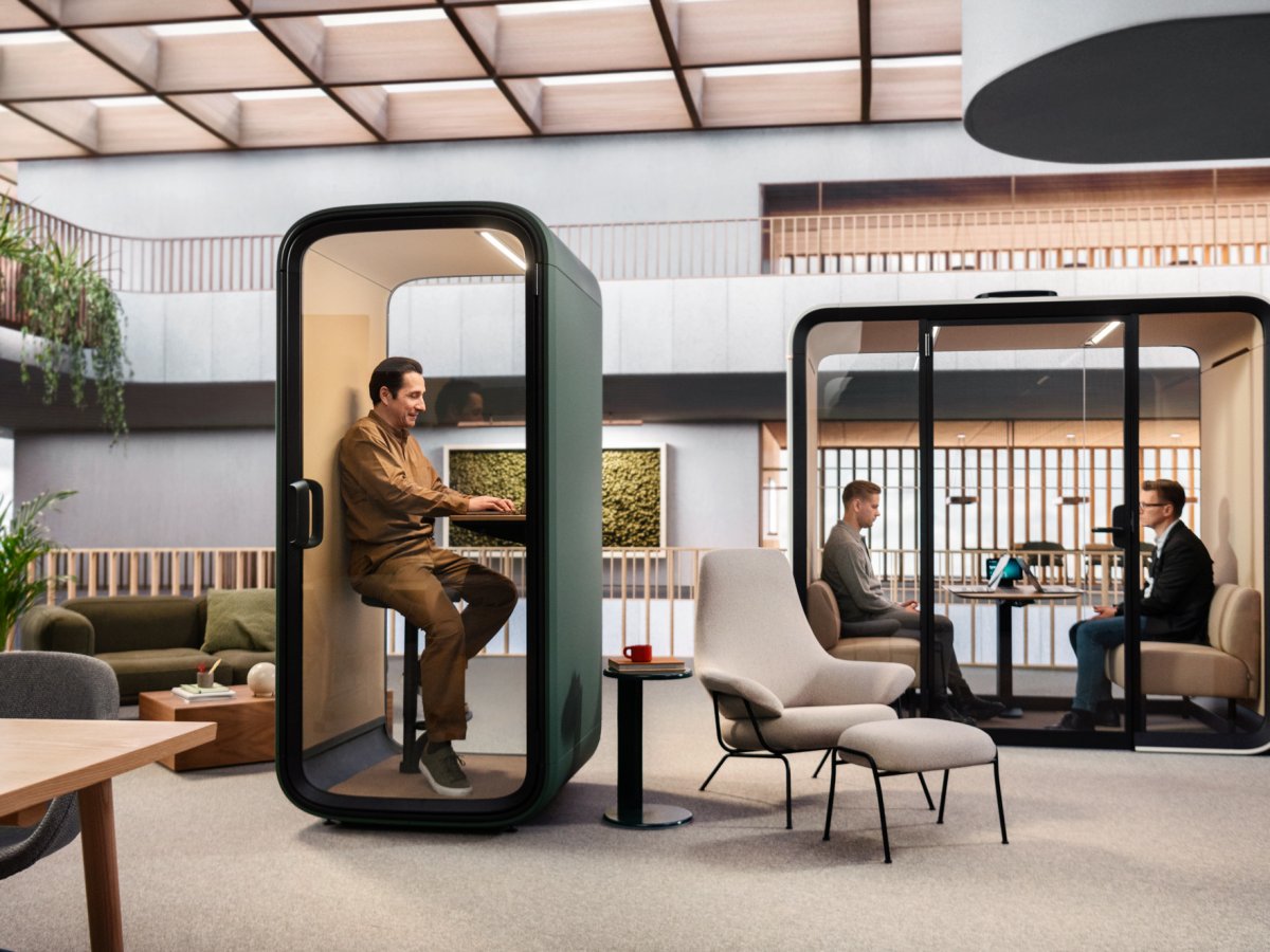 Soundproof Office Pods & Phone Booths